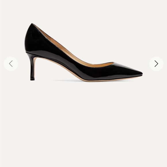 Jimmy Choo Shoes - JIMMY CHOO Black Patent-Leather Heels